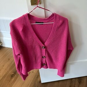 pink cardigan🩷